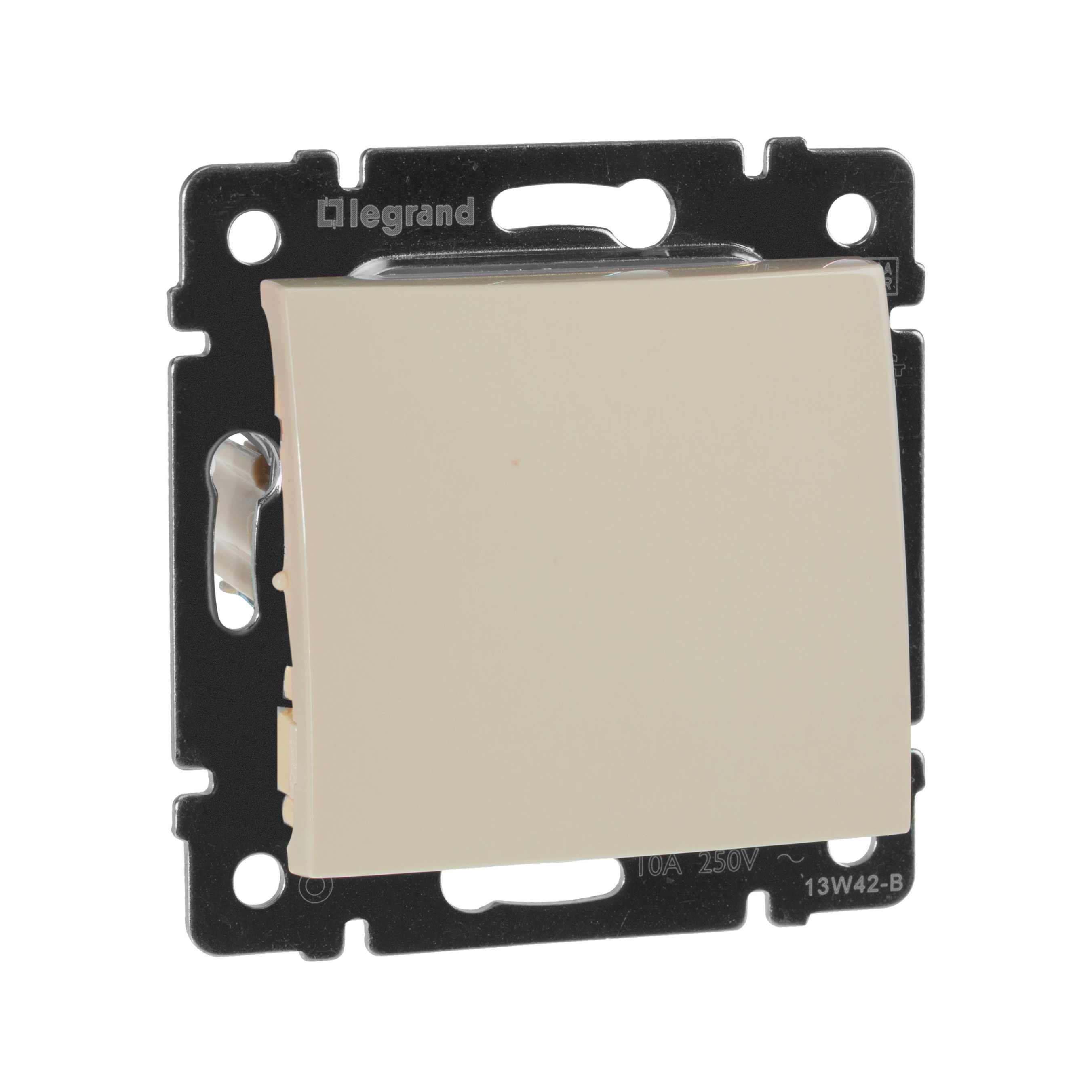 Кнопка 10А 230В (слоновая кость) Valena Classic Legrand (774311)