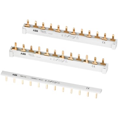 Шинная разводка 1ф 12 модулей 63А штырь PSH1/12 АВВ (2CDL110001R1012)