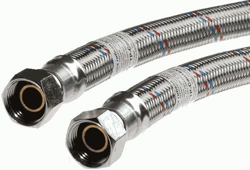 Подводка для воды ГИГАНТ 1" 80см в/в (нержавеющая сталь) TР-сантехника (26465)(021.00-80)