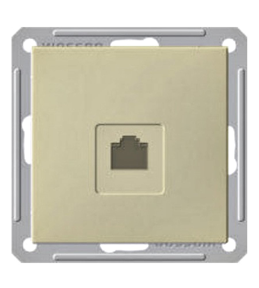 Розеточный механизм СУ PC RJ45 категория 5е (слоновая кость) W59 SE