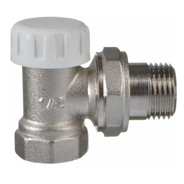 Клапан запорно-балансировочный угловой 1/2" TERMA (33955)