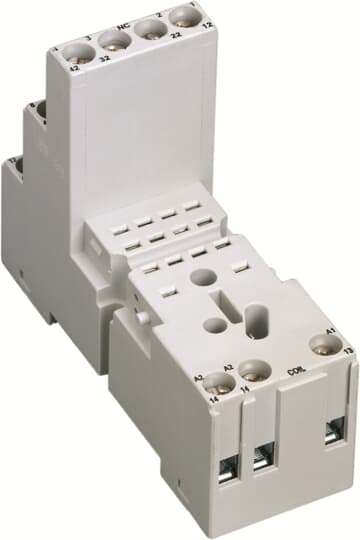 Цоколь CR-M4LS (логический) для реле CR-M 2/4ПК ABB (1SVR405651R3100)