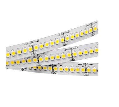 Лента светодиодная RT6-3528-240 LUX 3528 19.2Вт 24В 2900К 1620Лм/м IP33 240 диодов/метр Arlight теплый белый