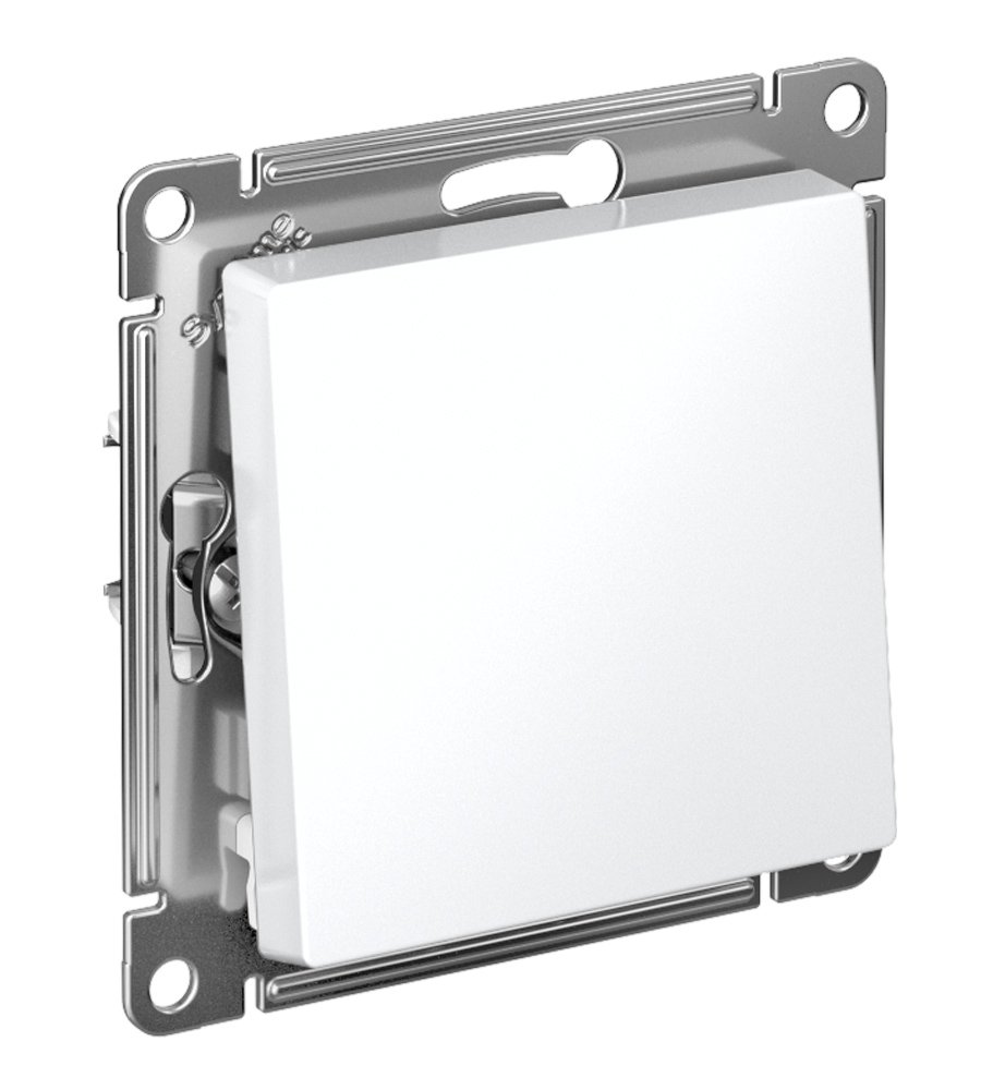 Выключатель 1кл с самовозвратом схема 1 10АХ механизм  (белый) ATLASDESIGN SE