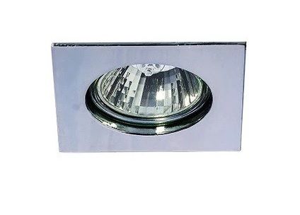 Светильник точечный неповоротный FERRUM 51 2 06 50Вт GU5.3 80х80х45мм Øотв.75мм IP20 ITALMAC никель