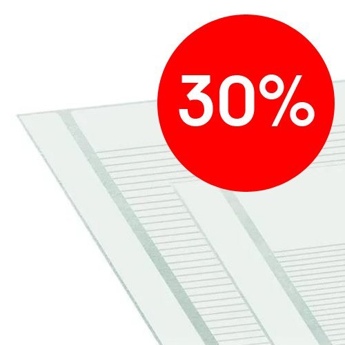 Самоклеящиеся маркировочные полоски для серии 261 2-х проводных WAGO (210-333/600-0001)