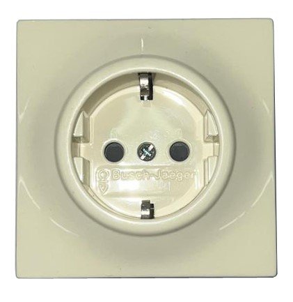 Розетка SCHUKO 16А 250В 20 EUC-72 (слоновая кость) Impuls ABB УЦЕНКА