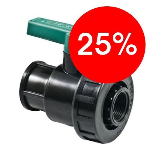 Кран шаровой ВР-ВР1 1/4"x1 1/4" POELSAN 99344