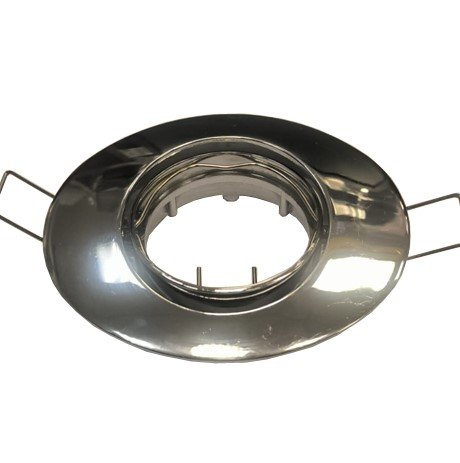 Светильник точечный поворотный SATURN 51 1 05 50Вт G5.3 Ø103мм Øотв.73мм IP20 КОМТЕХ хром УЦЕНКА