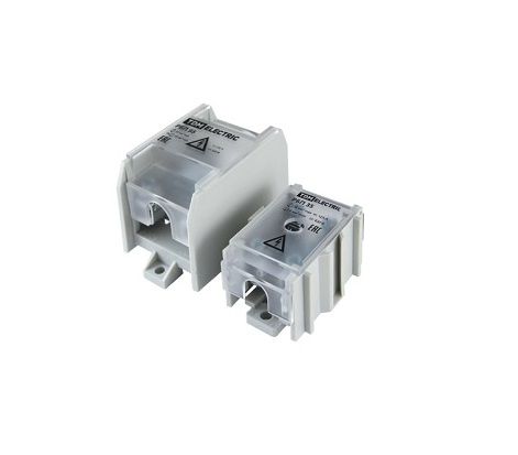 Распределительный блок на DIN-рейку 1п 232/100А РБП-95 (1х95-4х16мм2) проходной TDM