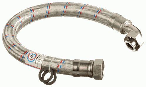 Подводка для воды ГИГАНТ УГЛОВАЯ 1" 100см в/в (нержавеющая сталь) TР-сантехника (26410/021.1.00-100)