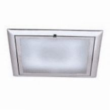 Светильник люминесцентный встраиваемый DORADO 226 31 06 2х26Вт ПРА G24q-3 КОМТЕХ стекло/никель