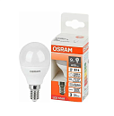 Лампа светодиодная шар LS CLP 75 9W/840 170-250V FR  E14 806lm d45x79 40000h матовый OSRAM