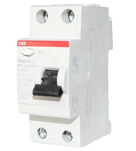 Устройство защитного отключения 2п 40А 30мА тип AC FH202 AC-40/0.03 6кА ABB ФЛ