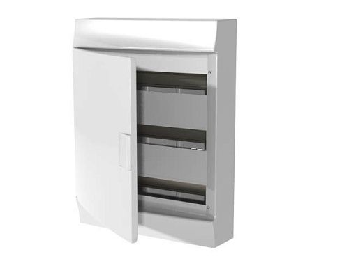 Бокс навесной 3ряда 54 мод. 507х382х120мм без N/PE непрозрачная дверь IP41 (белый) Mistral41 ABB (1SPE007717F1010) ФЛ