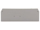 Торцевая и промежуточная пластина для серии 279 4-х проводных WAGO (279-344)