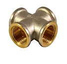 Крестовина никелированная 1/2" СТМ Крестовина никелированная 1/2" СТМ