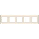 Рамка 5 постов (слоновая кость) INSPIRIA Legrand/Daccord (673971)