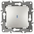 Выключатель 1кл с подсветкой 10АХ (перламутр) Эра12 ЭРА (12-1102-15) Выключатель 1кл с подсветкой 10АХ (перламутр) Эра12 ЭРА (12-1102-15)