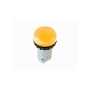 Сигнальная лампа M22-LC-Y без светодиодного элемента. патрон BA 9s. для ламп до 2.4Вт (желтый) MOELLER