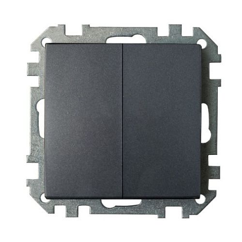 Выключатель СУ 2кл (графит) СТИЛЬ BYLECTRICA