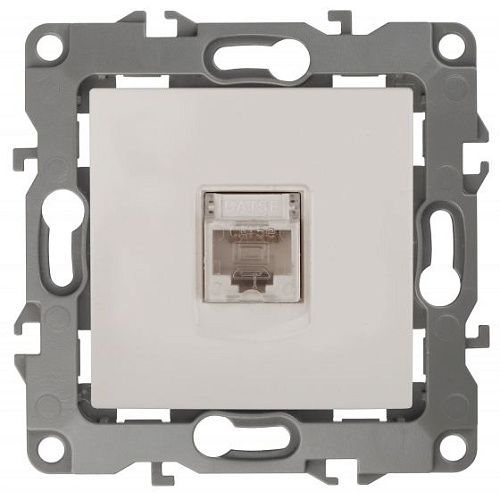 Розетка PC RJ45 (слоновая кость) Эра12 ЭРА (12-3107-02)