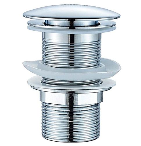 Выпуск 1 1/4" хромированный латунный для умывальника без перелива Click-Clack LEDEME L65