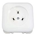 Розетка к электрической плите СУ 2Р+Е 32А 220В IP20 (белый) BYLECTRICA (РС32-006)