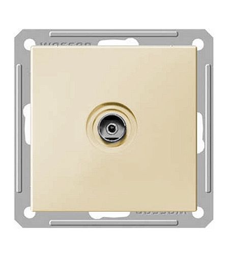 Розеточный механизм СУ TV (слоновая кость) W59 SE