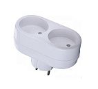 Двойник 2T 220В IP20 (белый) TOKER