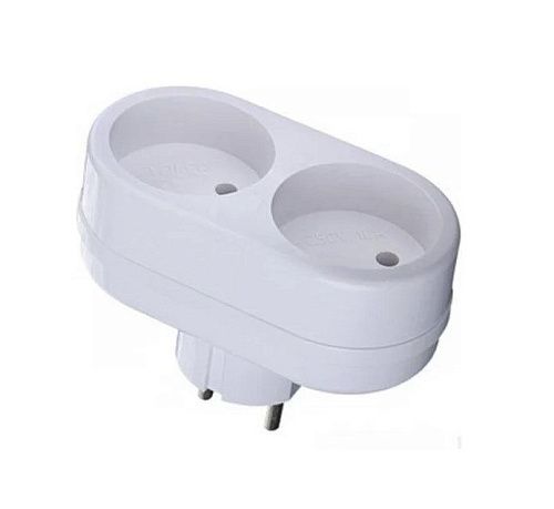 Двойник 2T 220В IP20 (белый) TOKER