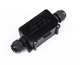 Коробка монтажная ОУ 124х45х32мм XYPG9(B703) 2 ввода черный с клеммами IP68 SINEYI