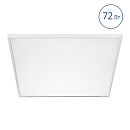 Светильник светодиодный встраиваемый/накладной призма 72Вт 4000К 6500Лм 595х595х19мм IP20 ЭПРА в комплекте Luminarte