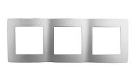 Рамка 3 поста (алюминий) Эра12 ЭРА (12-5003-03)