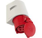 Розетка настенная 32А/400V/3P+E/IP44 (PCE Австрия)