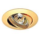 Светильник точечный поворотный CAMELO 51 1 04 50Вт GU5.3 Ø84мм Øотв.72мм IP20 КОМТЕХ золотой