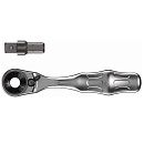 073230 Трещотка с насадкой с приводом 1/4 2 предм.Zyklop Mini 8001 A WERA NEW!