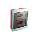 Бокс встраиваемый 2ряда 16 модулей 290х233х103мм с N/PE-6/6 прозрачная дверь IP40 (белый) VI-KO (90912016) Бокс встраиваемый 2ряда 16 модулей 290х233х103мм с N/PE-6/6 прозрачная дверь IP40 (белый) VI-KO (90912016)