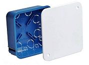 Коробка распаячная СУ для гипсокартона 70х70х45мм с крышкой IP30 ТУСО Ruvinil