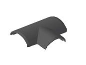 Тройник для кабель-канала LO50 50x14мм (темно-серый) 8844 (LB) KOPOS