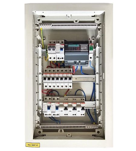 Щит в сборе Электромастер квартирный (комплектующие ABB)