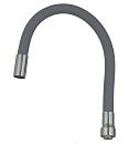 Излив гибкий серый 49см LUXE MELODIA MKP20914