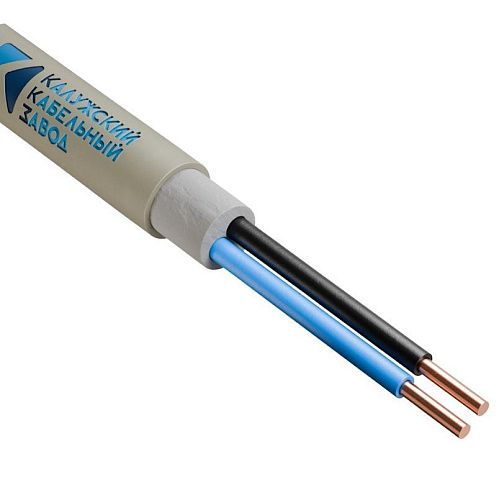 Кабель силовой NUM-O 2х1.5 Калужский кабельный завод (ККЗ) (ТУ по ГОСТ)
