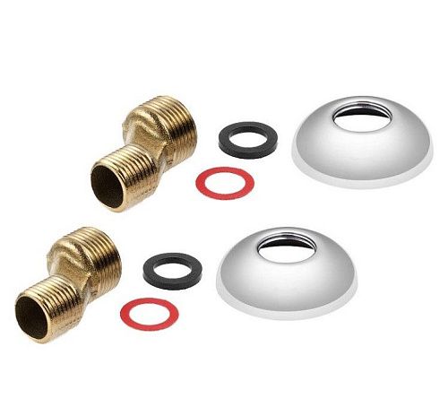 Эксцентрик для смесителя  с декор. отражател. латунь 3/4"х1/2" XOT-318 G-lauf