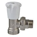 Клапан ручной терморегулирующий угловой 1/2" TERMA (33953)