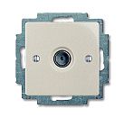 Розетка TV универсальная 1743-01-93 (шампань) Basic 55 ABB