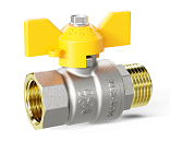 Кран шаровой   1/2 ВР/НР ручка бабочка ДЛЯ ГАЗА LD Pride 47.15.В-Н.Б GAS (109-0628) Кран шаровой   1/2 ВР/НР ручка бабочка ДЛЯ ГАЗА LD Pride 47.15.В-Н.Б GAS (109-0628)