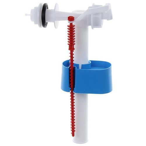 Впускной механизм бачка унитаза боковой подвод 1/2" с пластиковым штуцером эконом WC5050 АНИ пласт