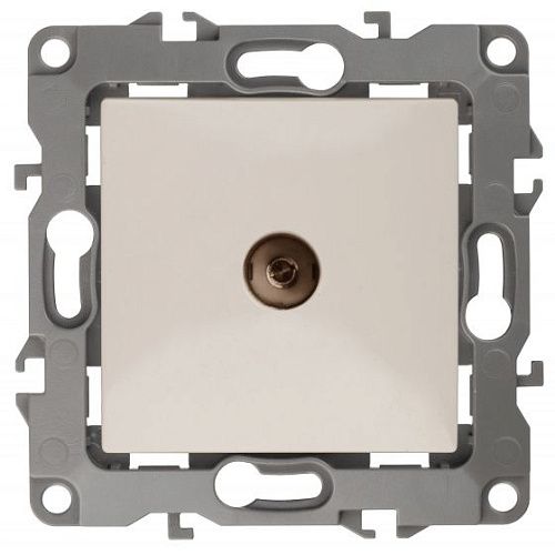 Розетка TV (слоновая кость) Эра12 ЭРА (12-3101-02)