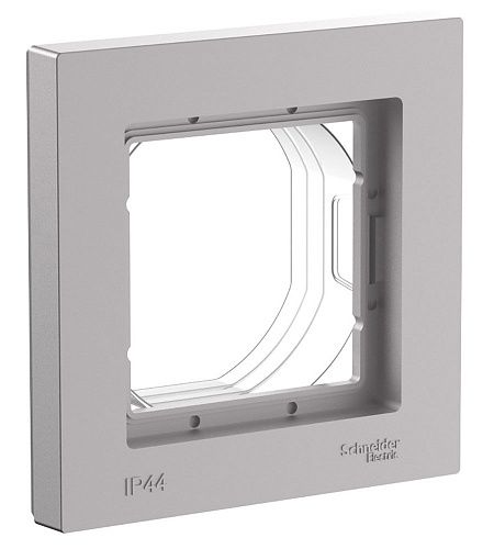 Рамка 1 пост IP44 (алюминий) ATLASDESIGN AQUA SE